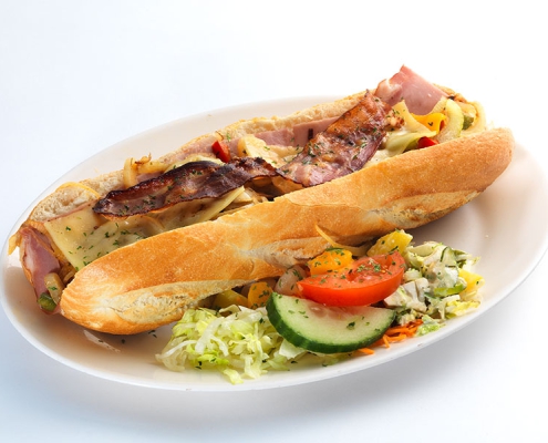 De viersprong stokbroodje speciaal