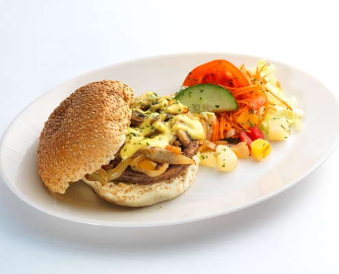 De viersprong burger extra