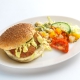 De viersprong burger kipburger