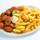 De viersprong menu kibbeling