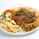 De viersprong menu nasi sate